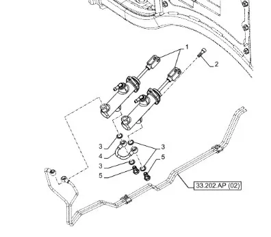 87354681 - Цилиндр главн. торм. TD5.110/JX110